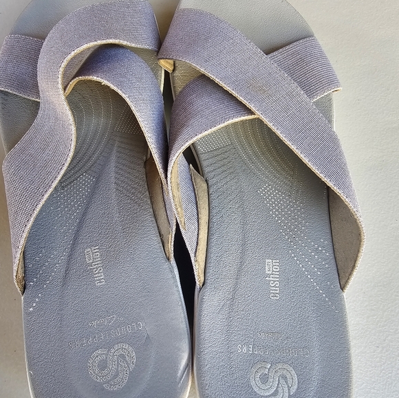 CLARKS Cloud Steppers Sandals, Sz 10.5 - Picture 4 of 8